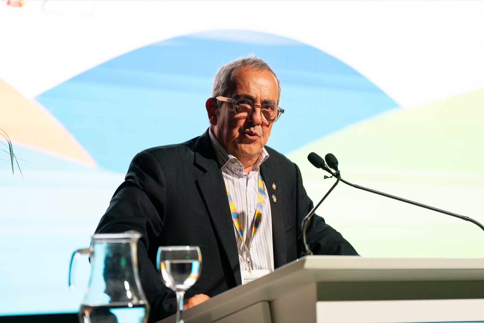Gastón Scayola, presidente de INAC, durante su intervención